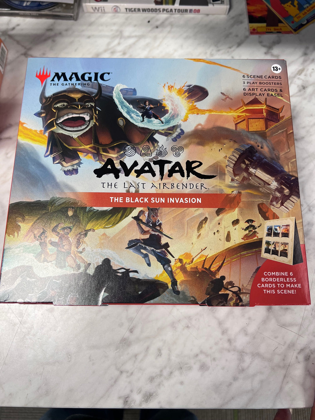Magic the Gathering TCG Avatar: The Last Airbender Black Sun Invasion Scene Box (11/20/2025)