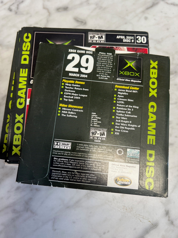 Official Xbox Magazine Demo Disc #29 March 2004 DE52625