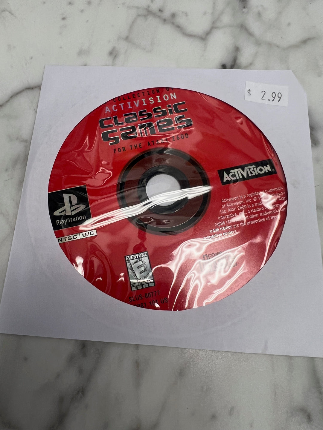 Activision Classic Games for PS1 Sony Playstation Disc ONLY Tested and Working    DO102924