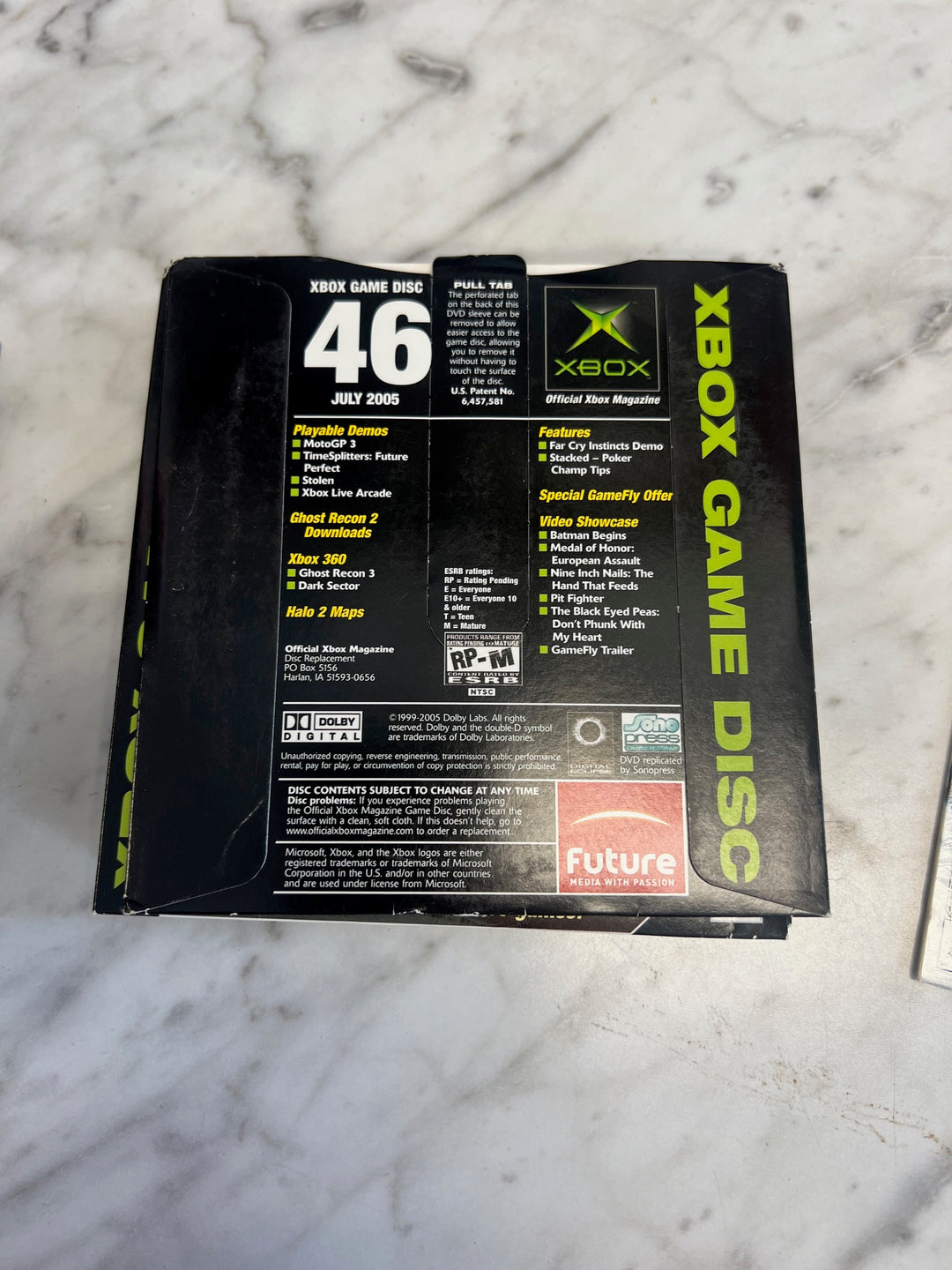 Official Xbox Magazine Demo Disc #46 July 2005 DE52625