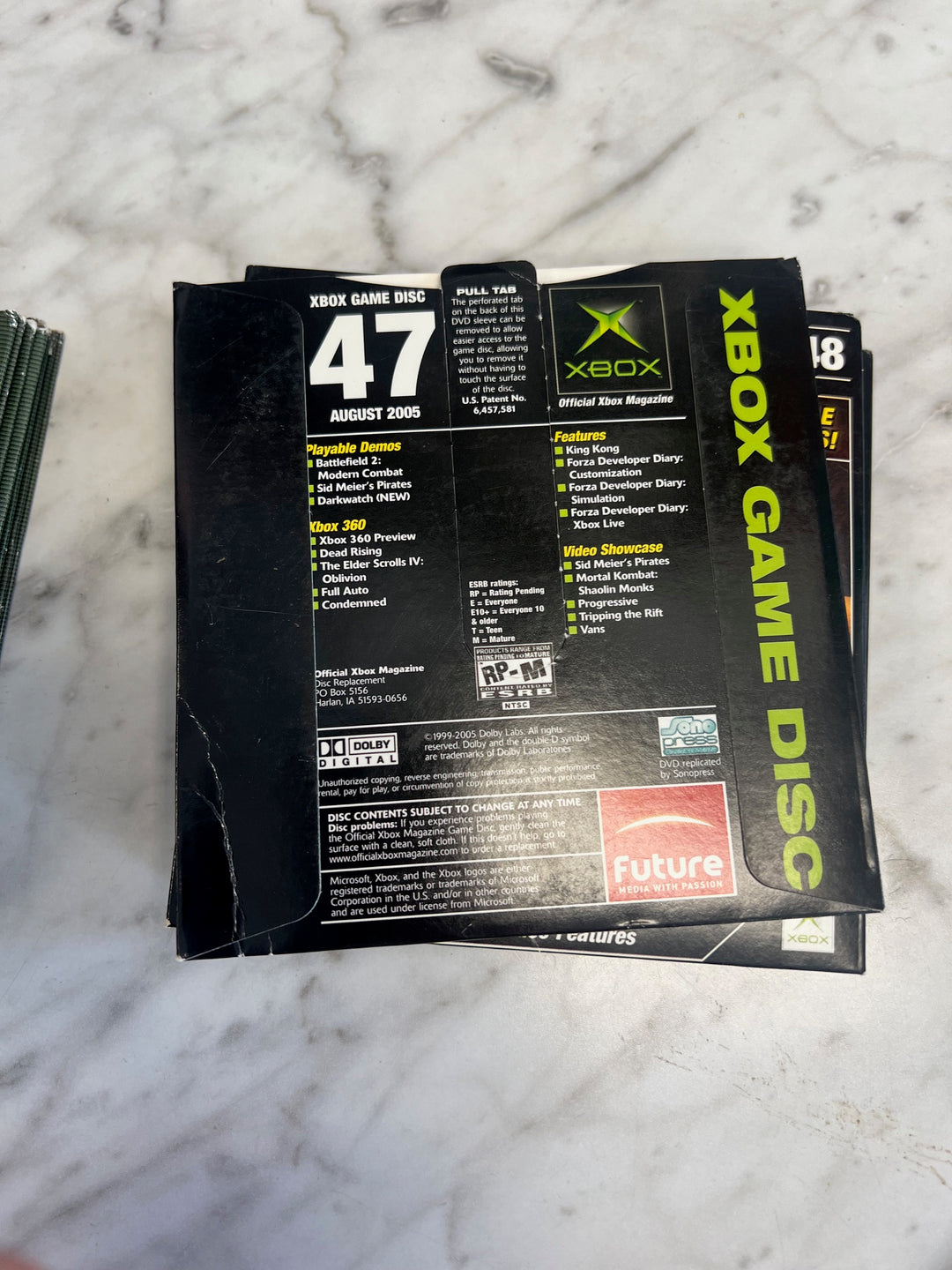 Official Xbox Magazine Demo Disc #47 August 2005 DE52625