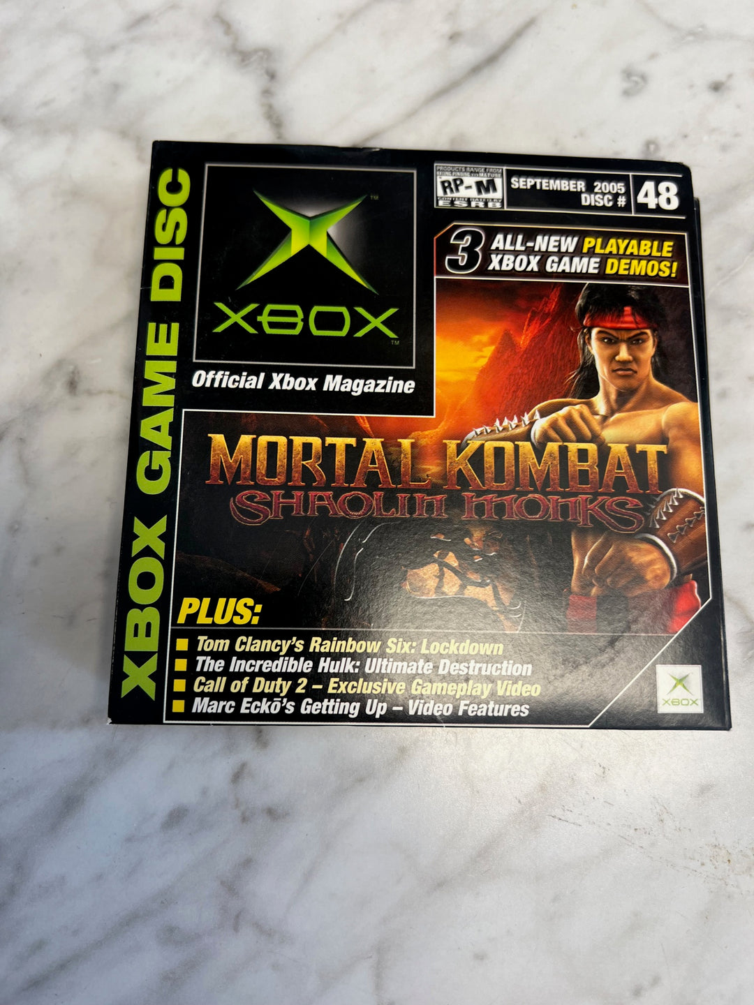 Official Xbox Magazine Demo Disc #48 September 2005 DE52625