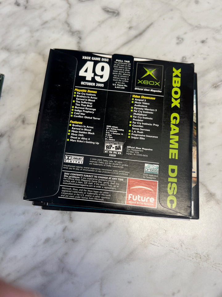 Official Xbox Magazine Demo Disc #49 October 2005 DE52625