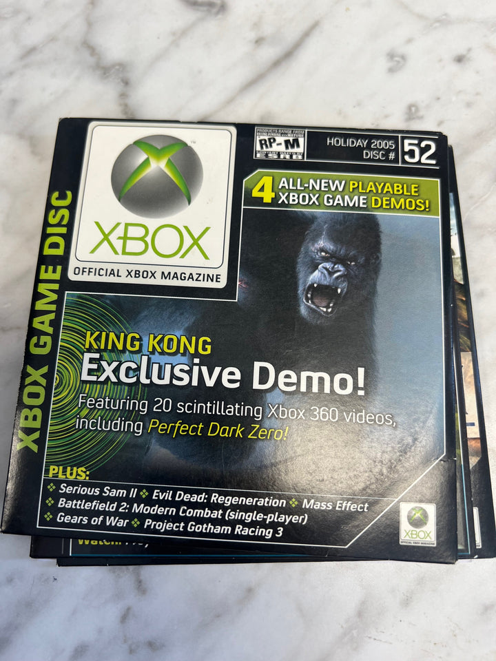 Official Xbox Magazine Demo Disc #52 Holiday 2005 DE52625