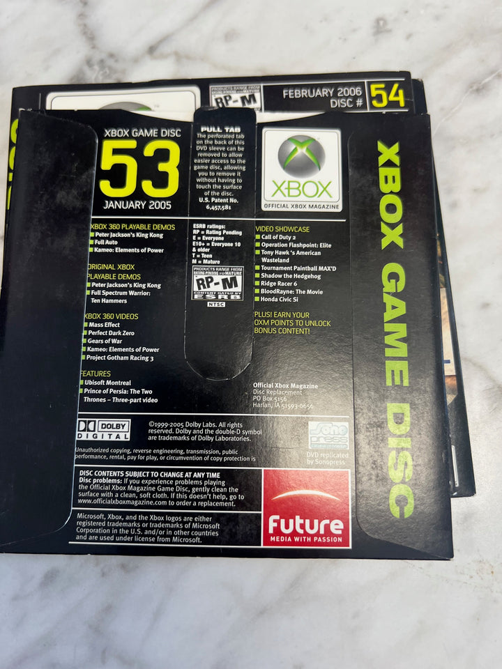Official Xbox Magazine Demo Disc #53 January 2006 DE52625