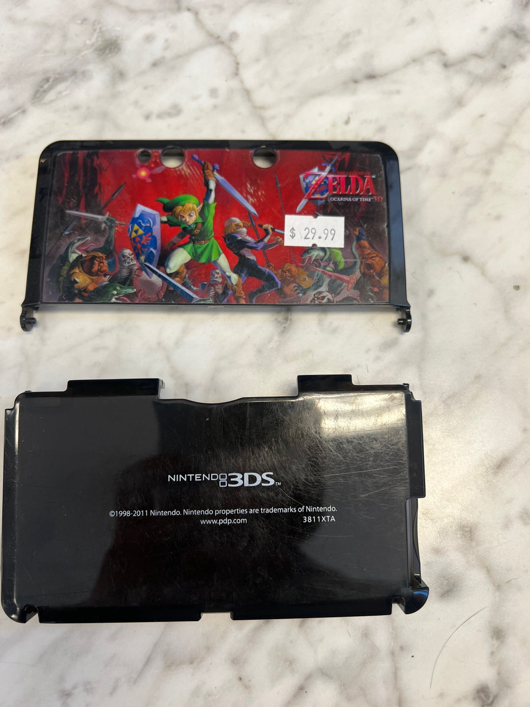 Nintendo 3DS Legend Of Zelda Ocarina of Time Clip Armor Faceplates  UA81825