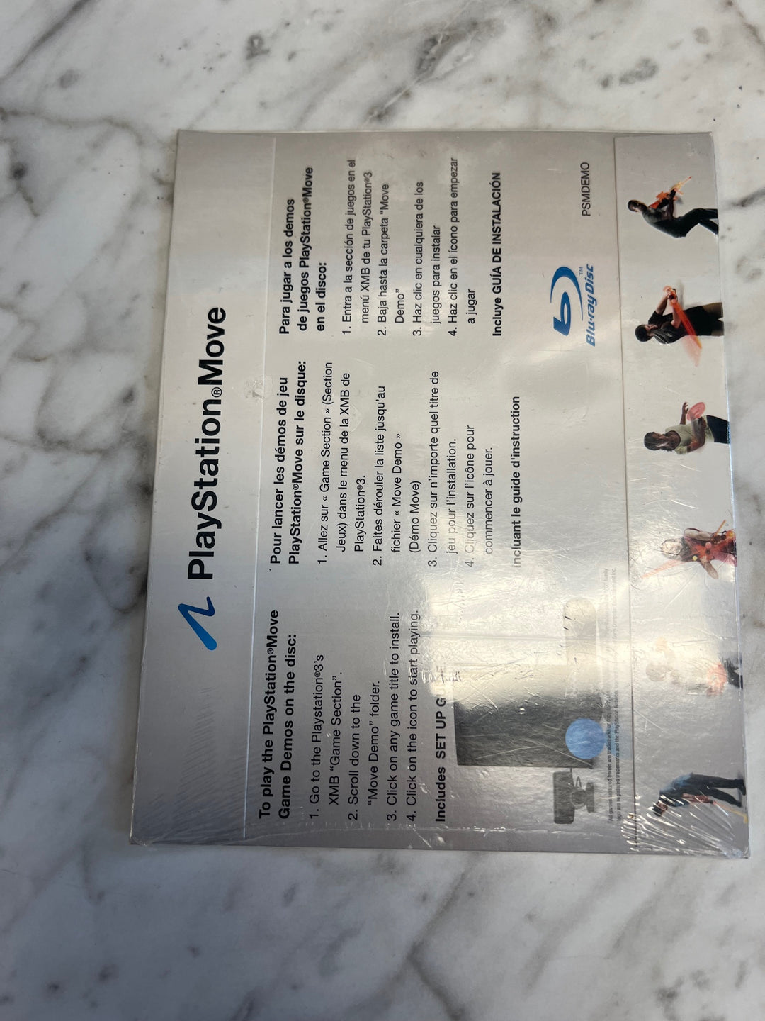 Playstation Move Demo Disc for PS3 Sealed Cardboard Sleeve DE52625