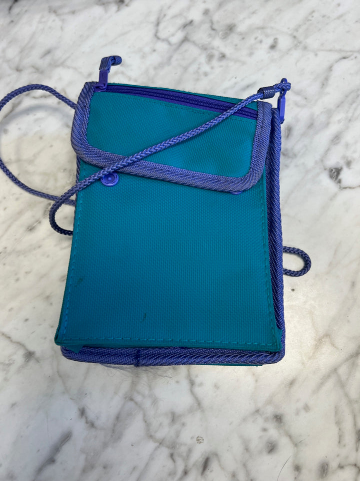 Game Boy Color / DS POKEMON Carry Case Travel Bag BLUE Used Pikachu UA81825