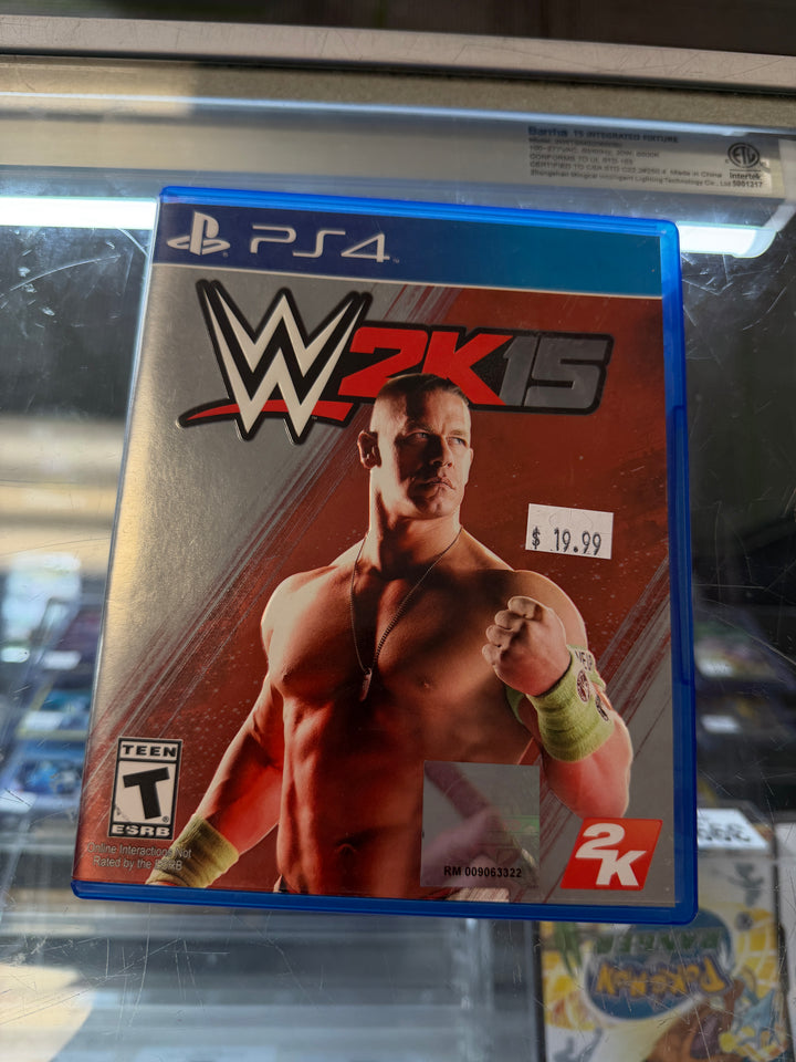 WWE 2K15 - PS4 CASE ONLY NO GAME INCLUDED CO51526