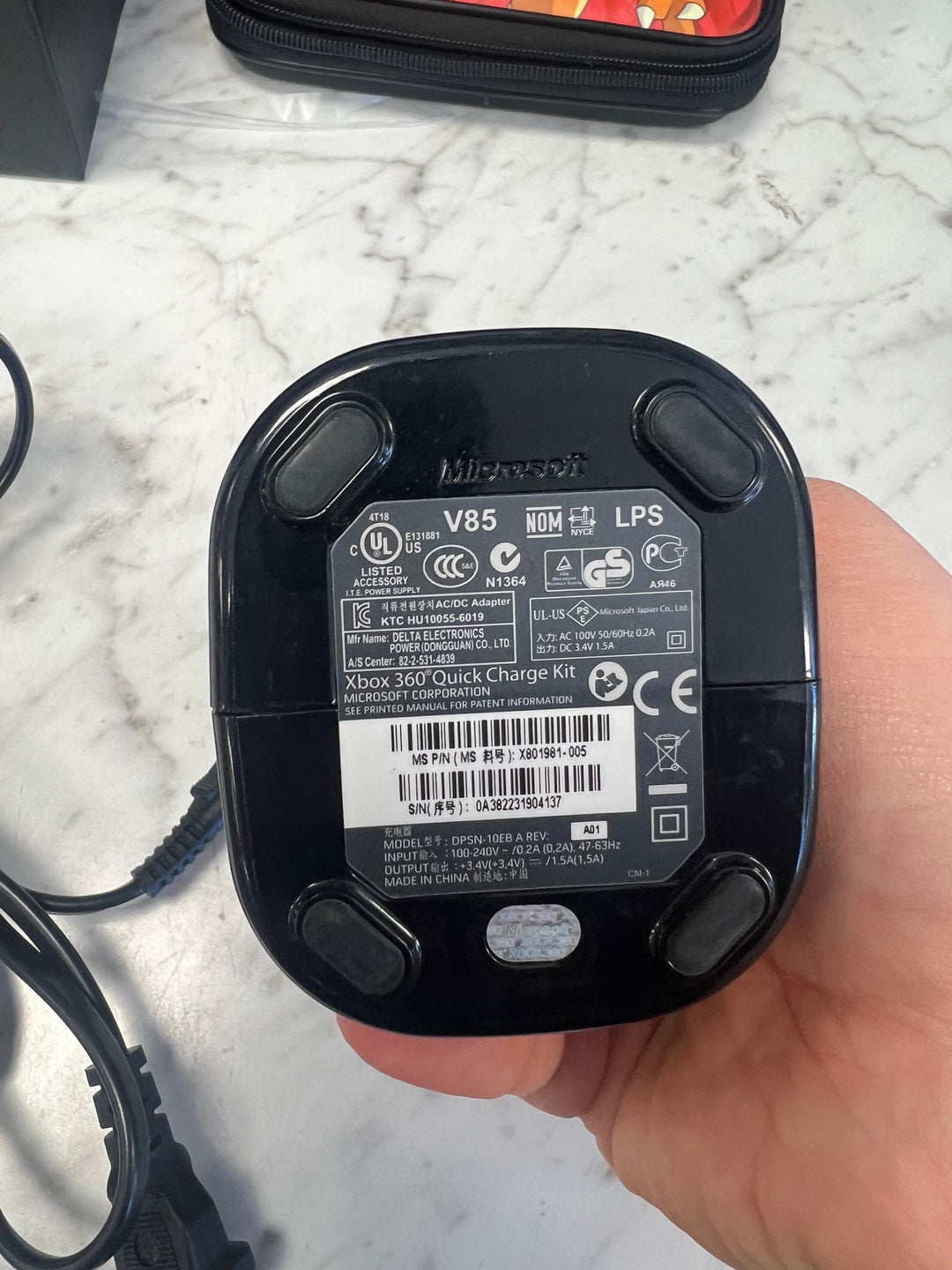 Xbox 360 Quick Charge Kit DPSN-10EB  A52625