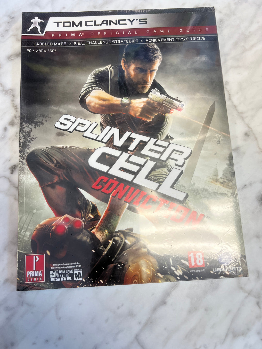 Tom Clancy's Splinter Cell Conviction Prima Strategy Guide in shrinkwrap   DG81224