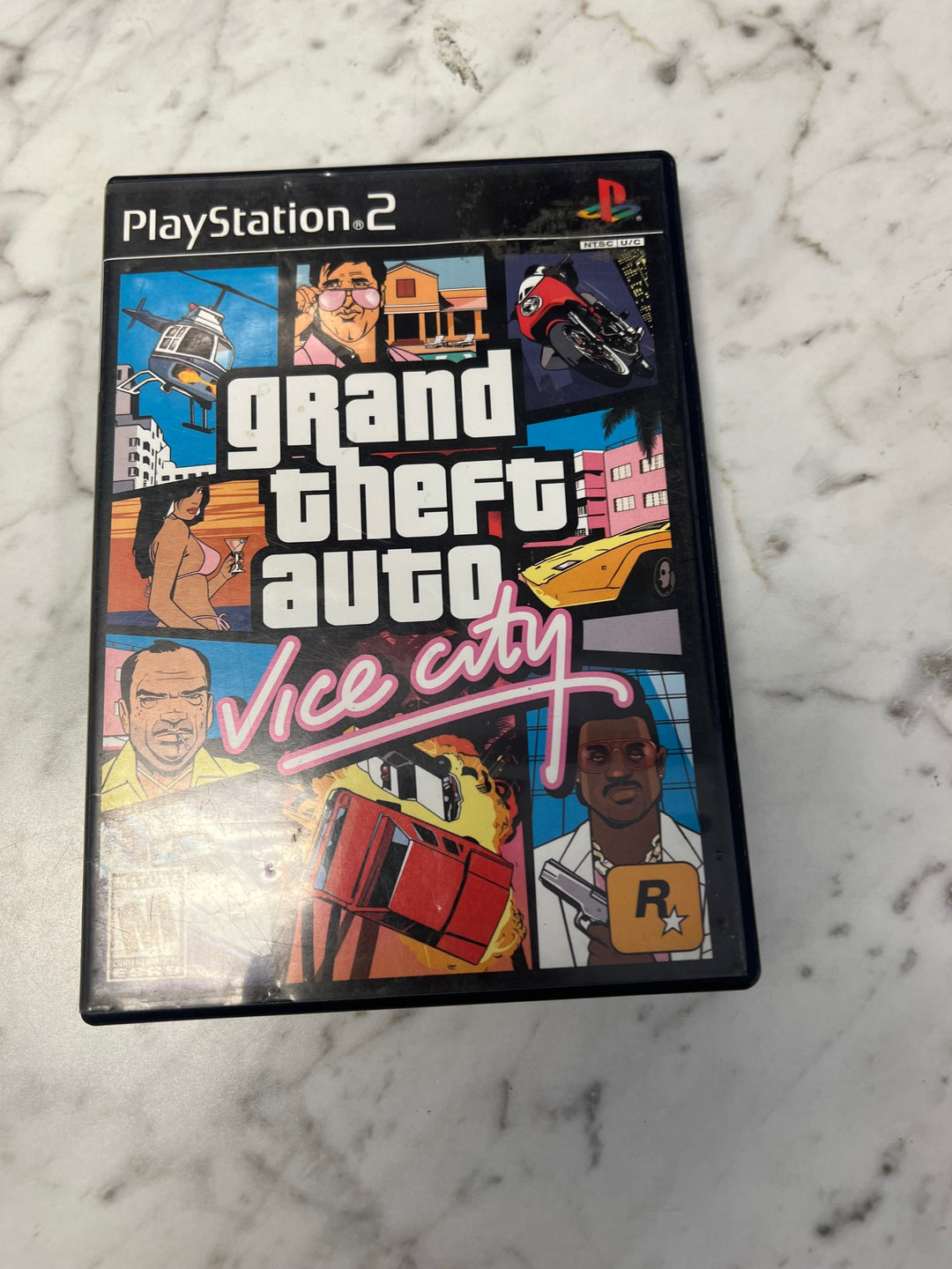 Grand Theft Auto Vice City PS2 Playstation 2 CASE ONLY  CO52625