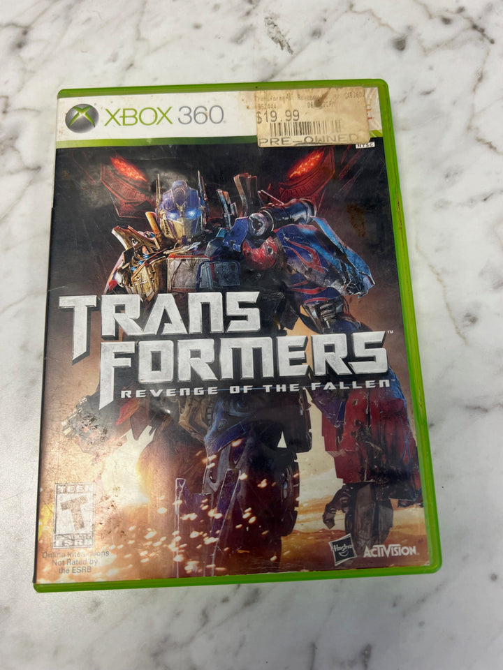 Transformers Revenge of the Fallen Xbox 360 CASE ONLY  CO52625