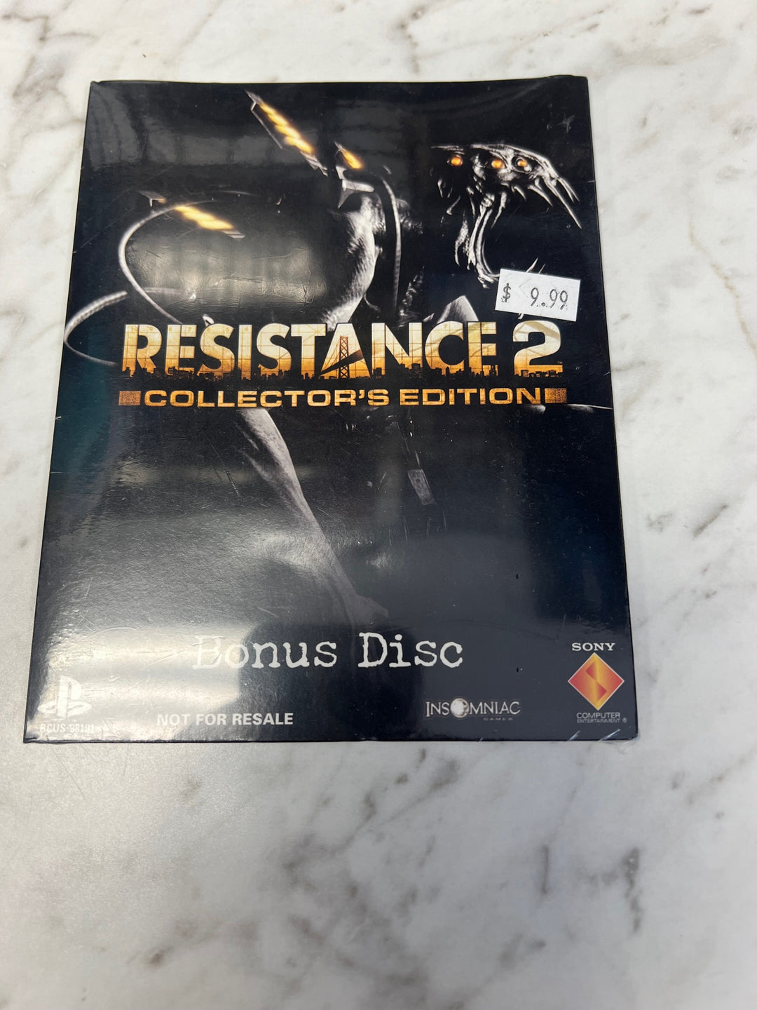 Resistance 2 Collector's Edition BONUS DISC ONLY NEW  RN52725