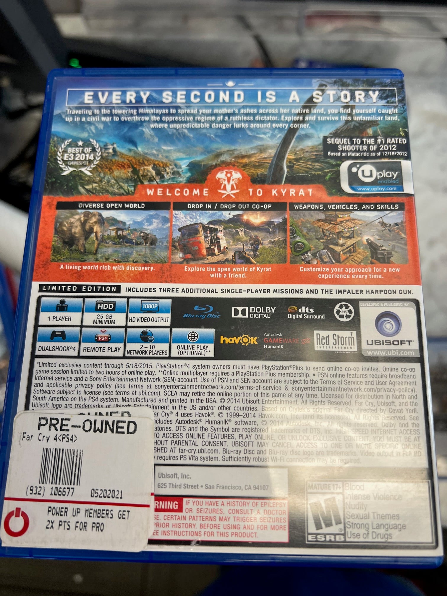 Far Cry 4 - PS4 N21125 – Core Gaming