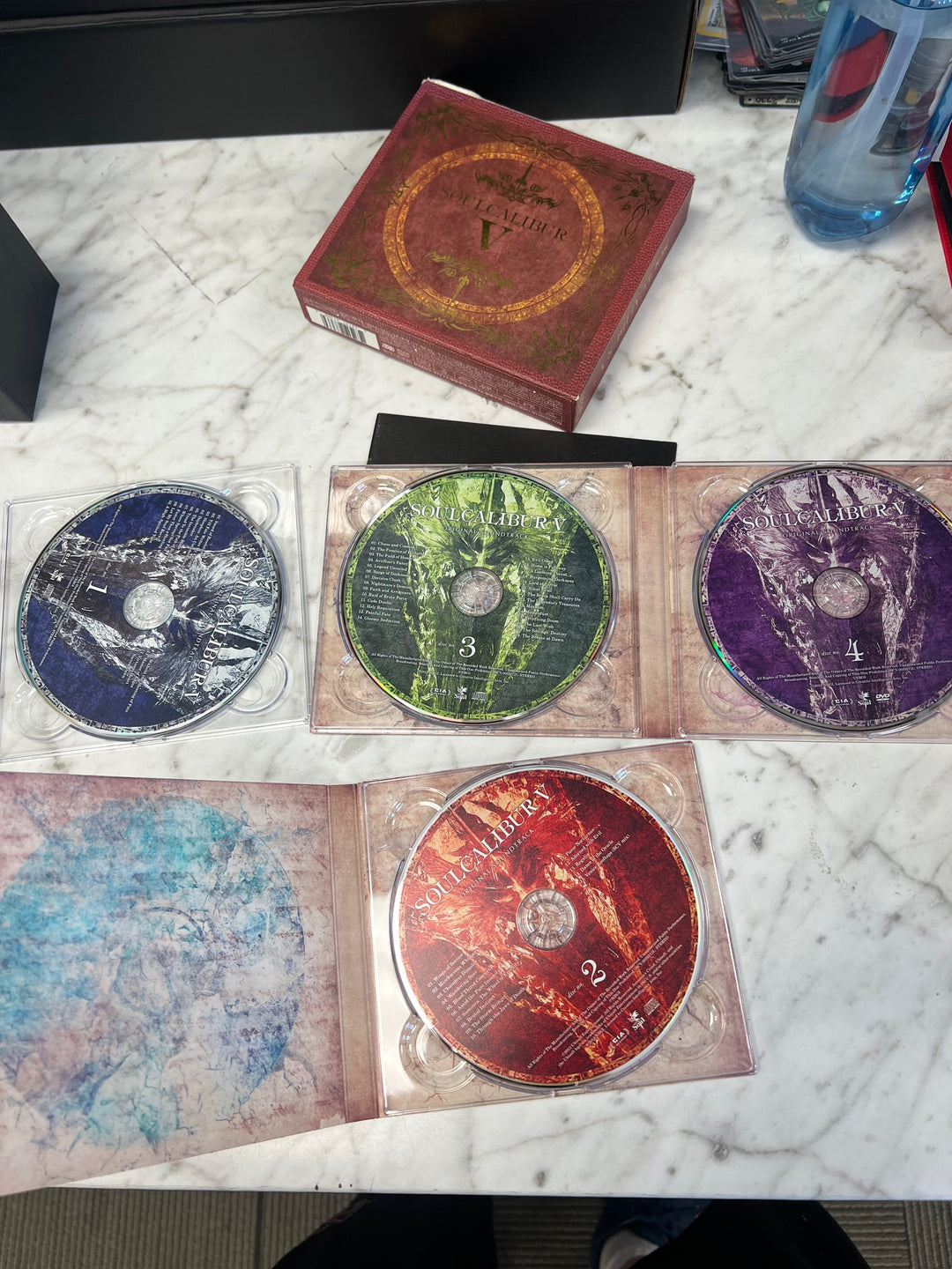 Soul Calibur V 4 Disc CD Soundtrack RU52725