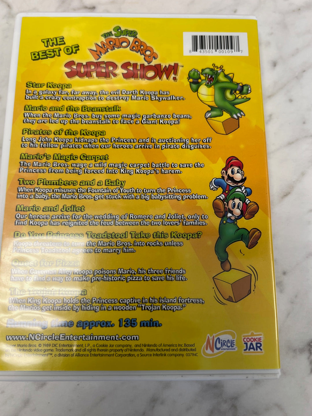 The Best of The Super Mario Bros Super Show DVD RU52725