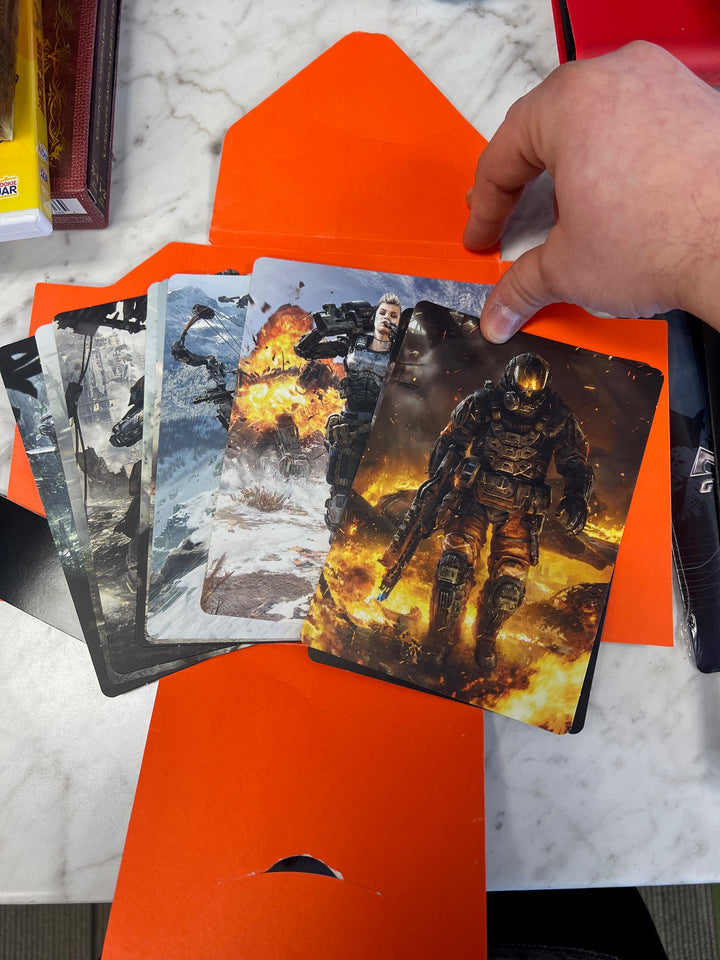 Call of Duty Black Ops 3 Collector Specialist Art Cards from Hardened Edition RU52725