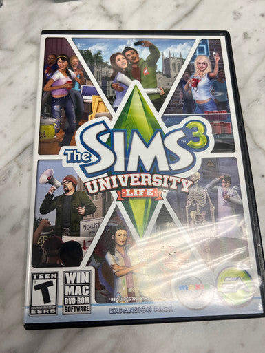 The Sims 3 University Life - CD-ROM - VERY GOOD