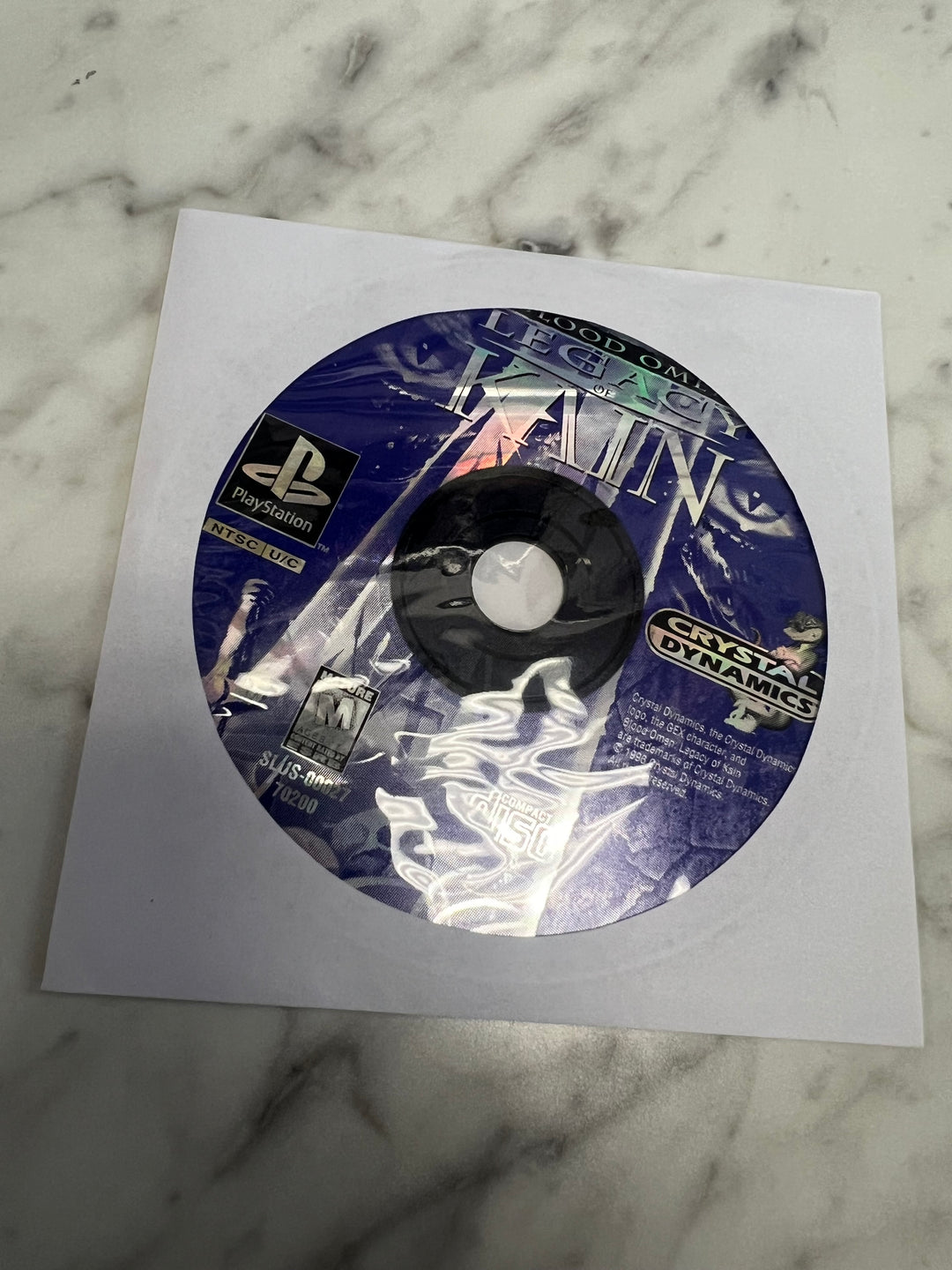 Blood Omen Legacy of Kain for PS1 Sony Playstation DISC ONLY Tested!              DO103024