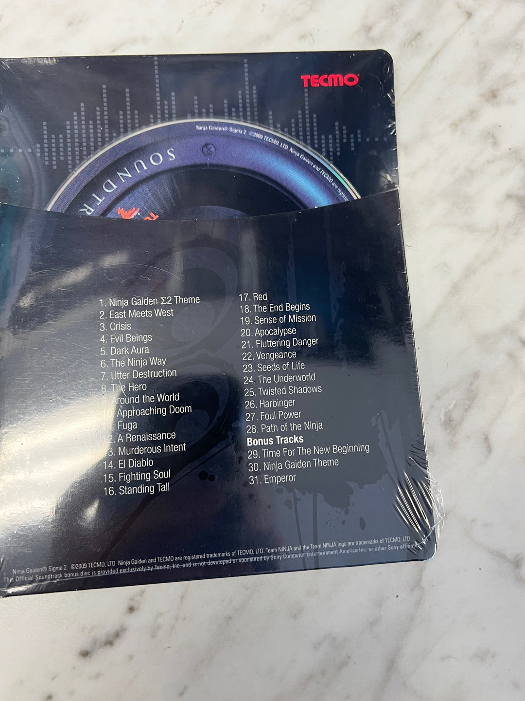 Ninja Gaiden Sigma 2 Official Soundtrack New Sealed  RN52725