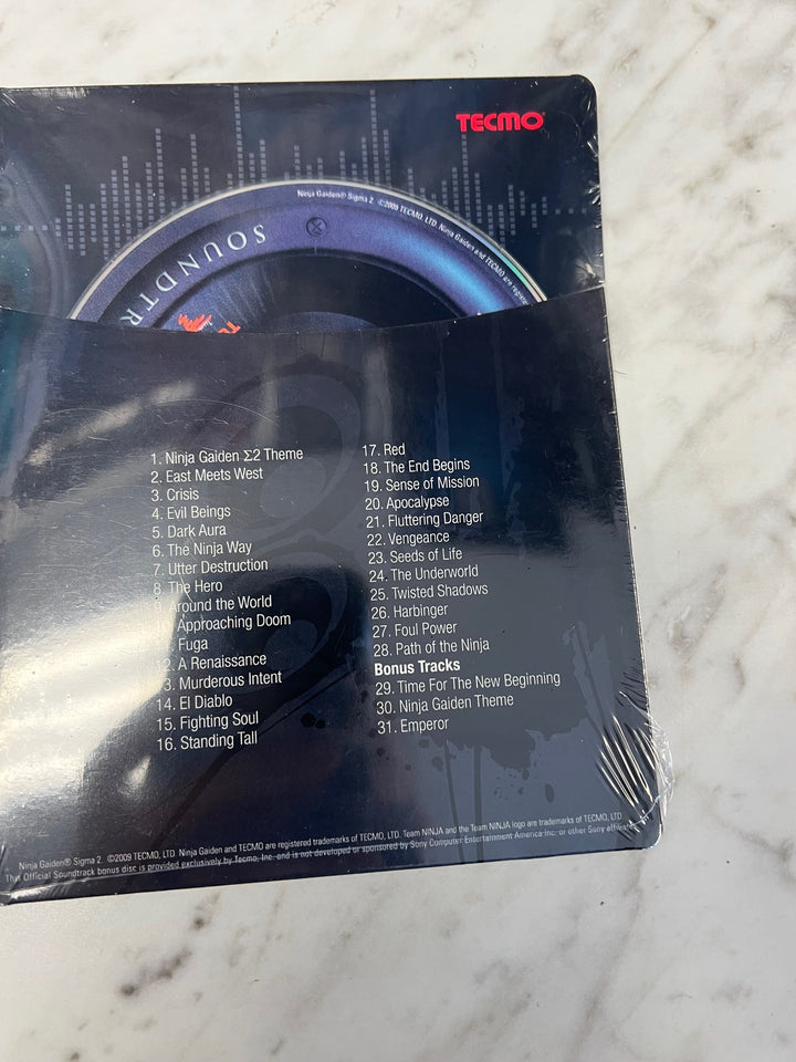 Ninja Gaiden Sigma 2 Official Soundtrack New Sealed  RN52725