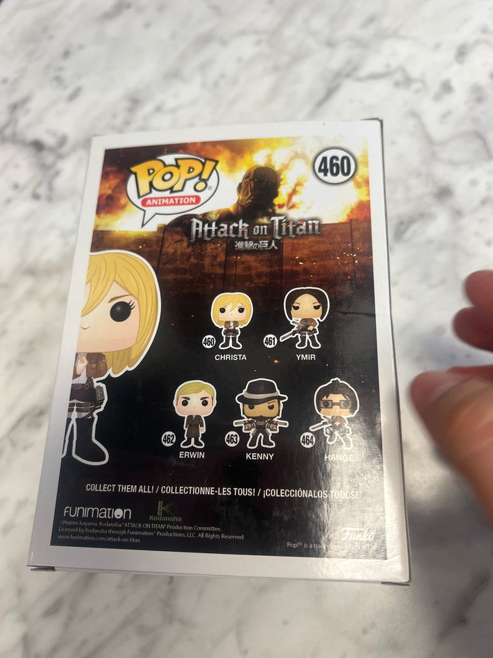 Funko Pop! Attack on Titan Christa Pop! Vinyl Figure #460 FP81224