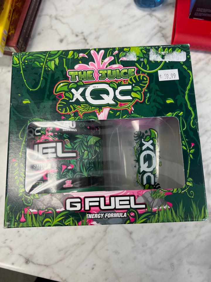 G Fuel The Juice XQC Box Bundle (Expired but sealed) RU52725