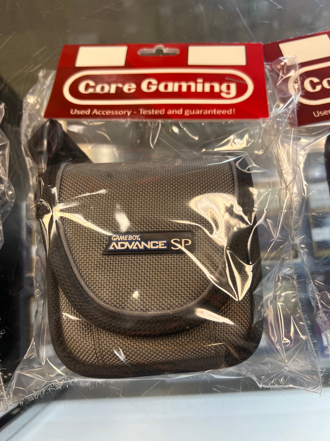 Official Nintendo Gameboy Advance SP Soft Carry Case (Gray) UA51126