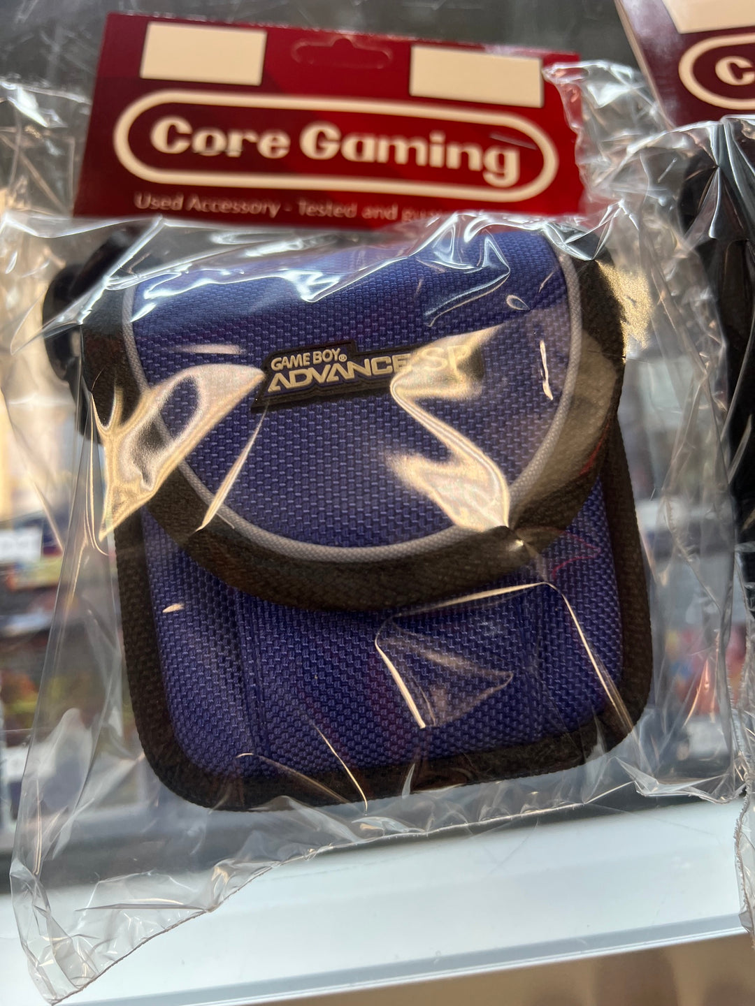 Official Nintendo Gameboy Advance SP Soft Carry Case (Small - Blue & Black) UA51126