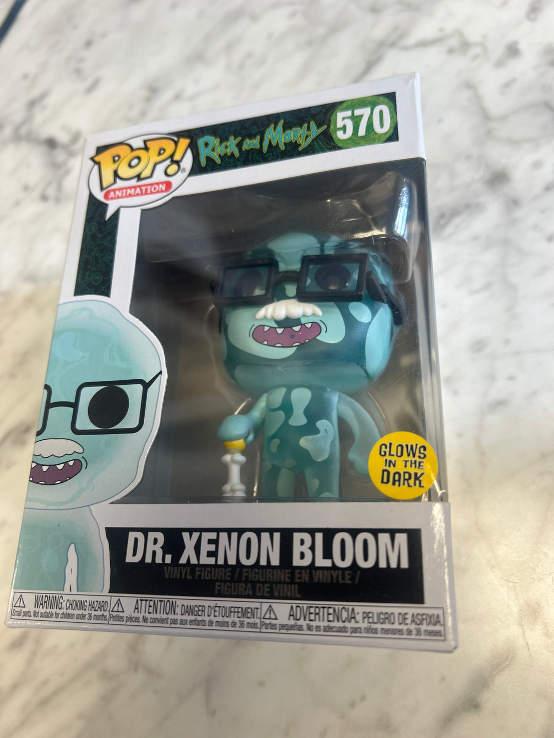 Funko Pop! Animation 570 Rick And Morty DR. XENON BLOOM Glows In The Dark FP81224