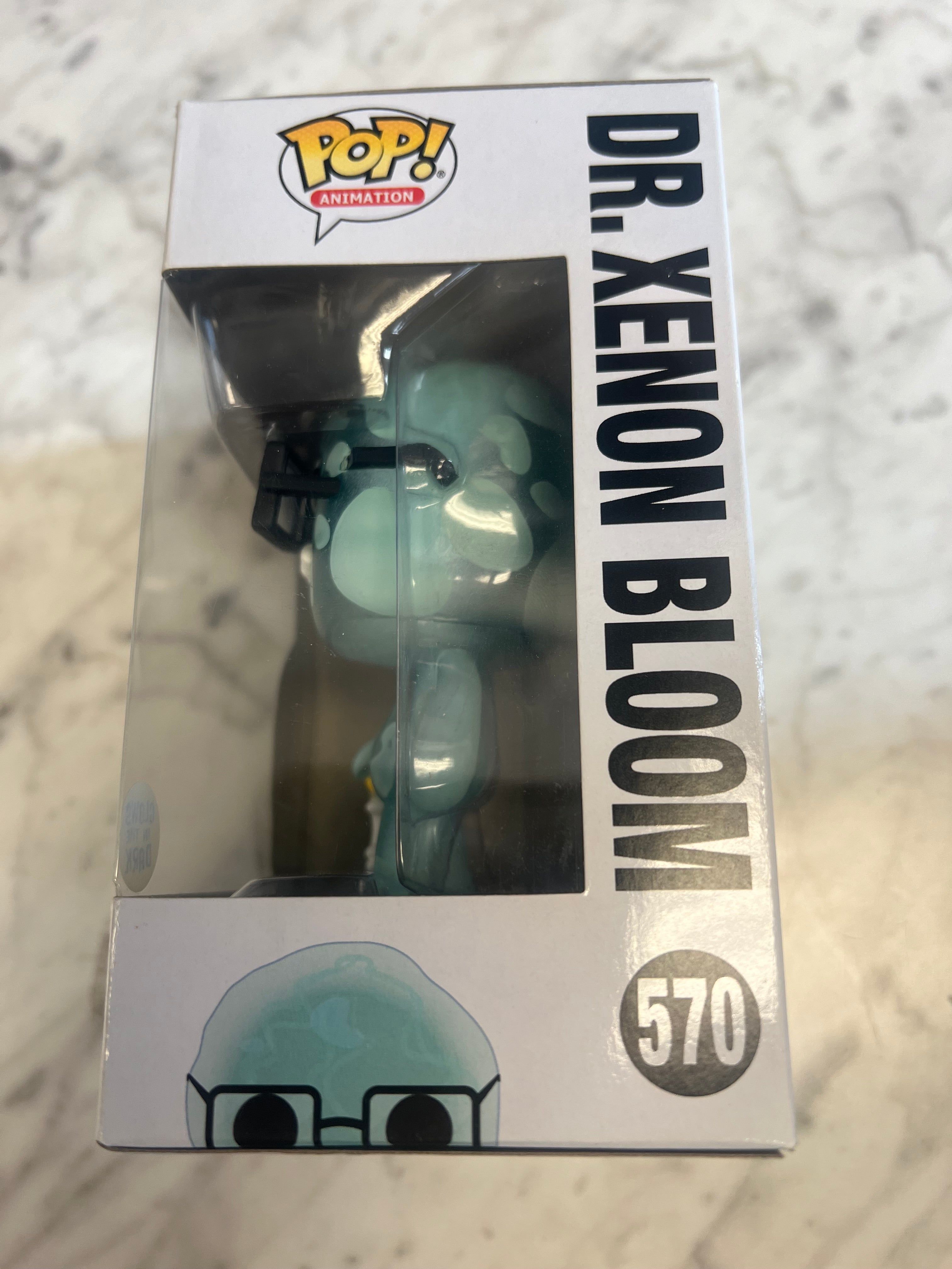 Funko Pop! Animation 570 Rick And Morty DR. XENON BLOOM Glows In