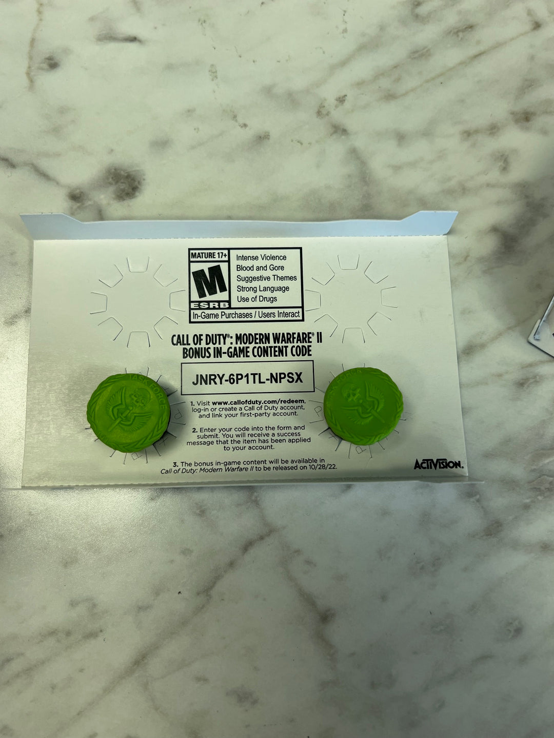 Call of Duty Modern Warfare II Kontrol Freek Performance Thumbsticks RU52725