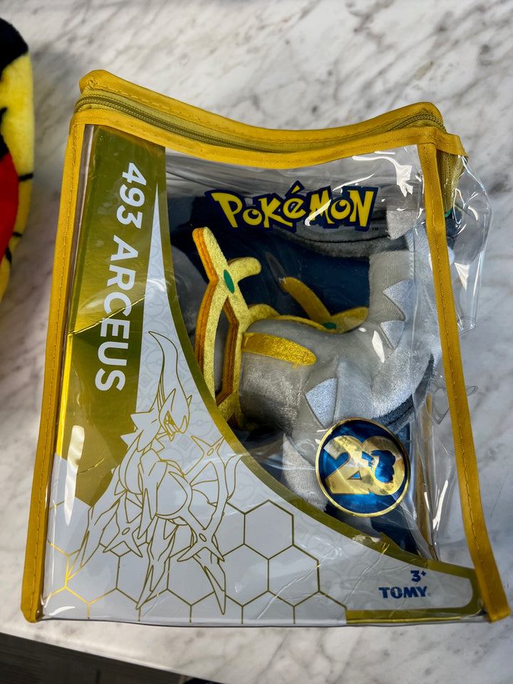 Tomy Official Pokemon 20th Arceus Plush PL81825