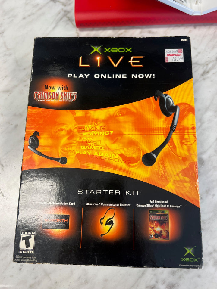 Original Xbox Live Starter Kit Bundle Set BOX ONLY  CO52625