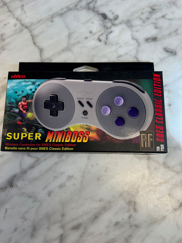 Nyko Super Miniboss Wireless Controller for SNES Classic Edition NEW N81825