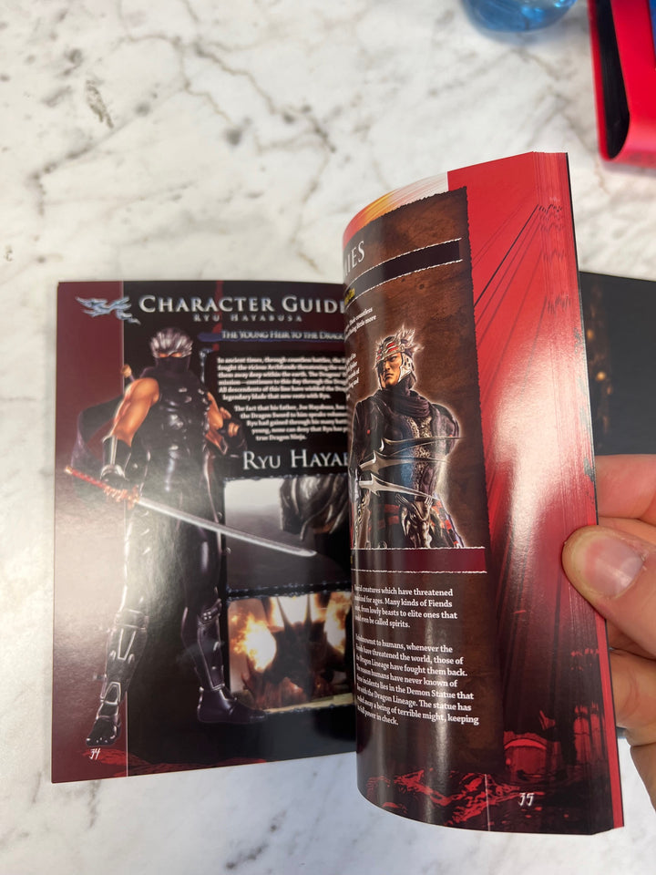 Ninja Gaiden Sigma 2 (Σ2) Starter Guide Comic Book  RU52725