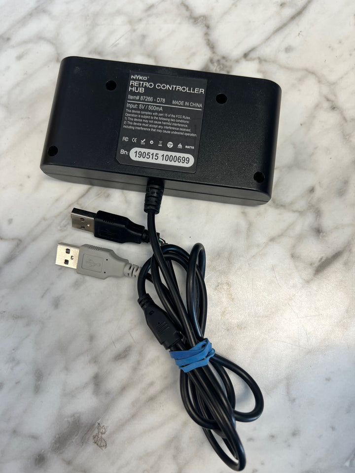 Nyko Retro Controller Hub 87266-D78 For Gamecube controllers U81825