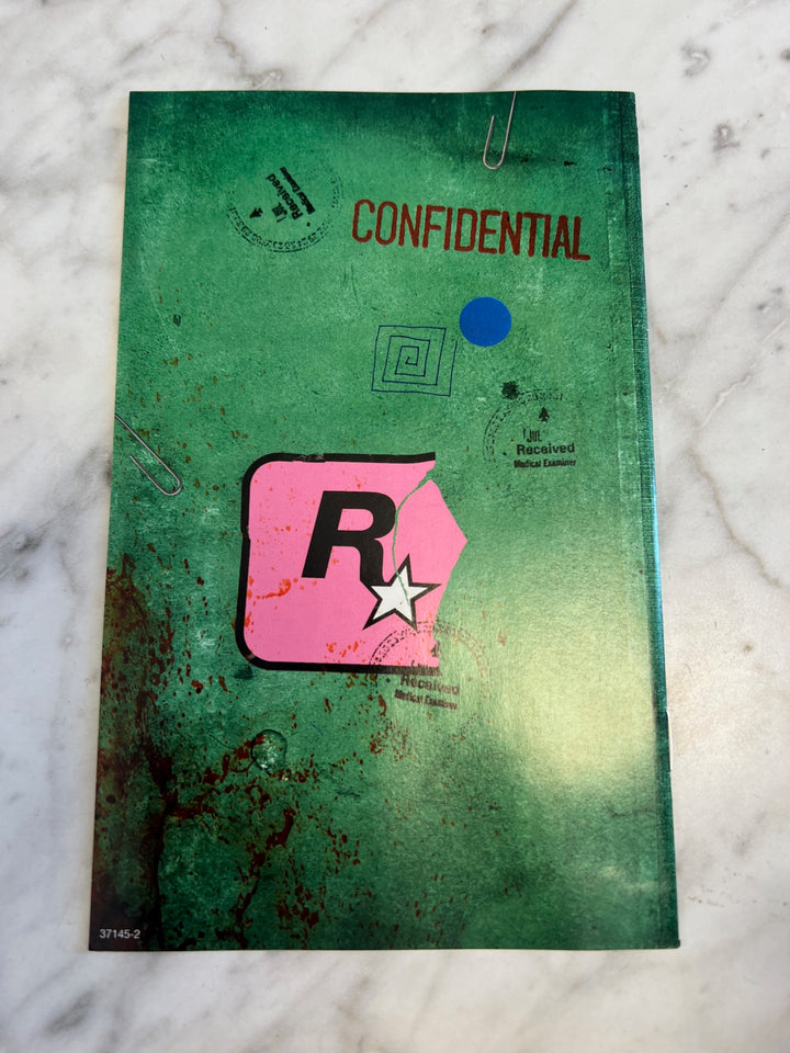 Manhunt 2 Playstation 2 PS2 Manual ONLY MO52725