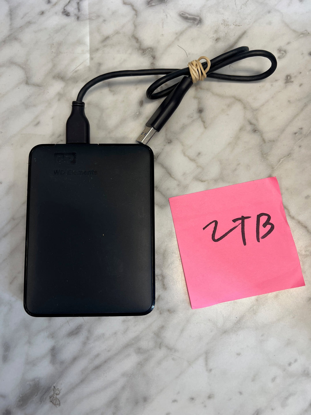 WD Elements 2 Terabyte Storage Portable External Hard Disk WDBU6Y0020BBK  U81825