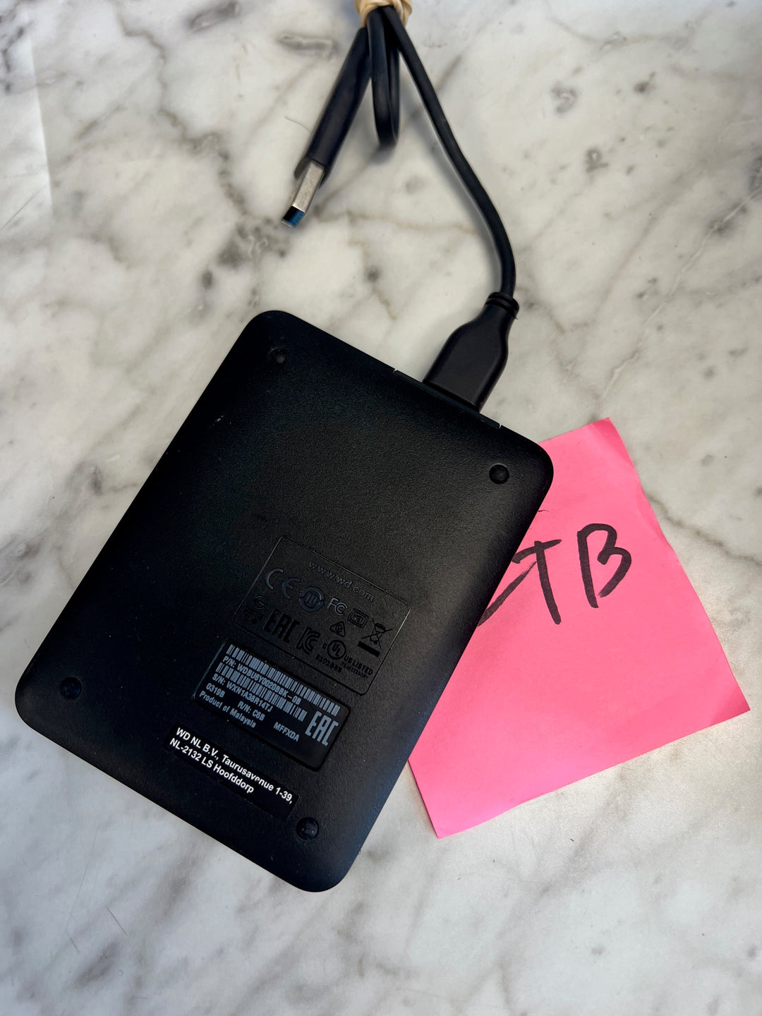 WD Elements 2 Terabyte Storage Portable External Hard Disk WDBU6Y0020BBK  U81825