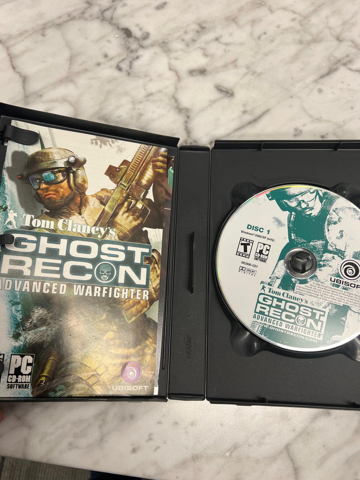 Tom Clancy's Ghost Recon: Advanced Warfighter (PC CD Rom Game, 2006)