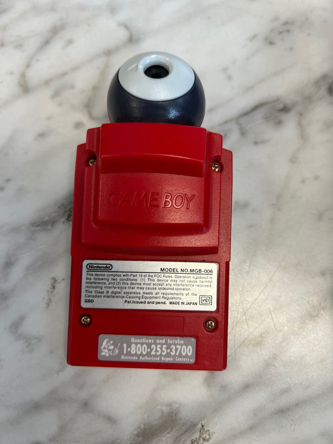 Gameboy Camera [Red] – Game Boy – Box w/ Box NO MANUAL Tested! U81825