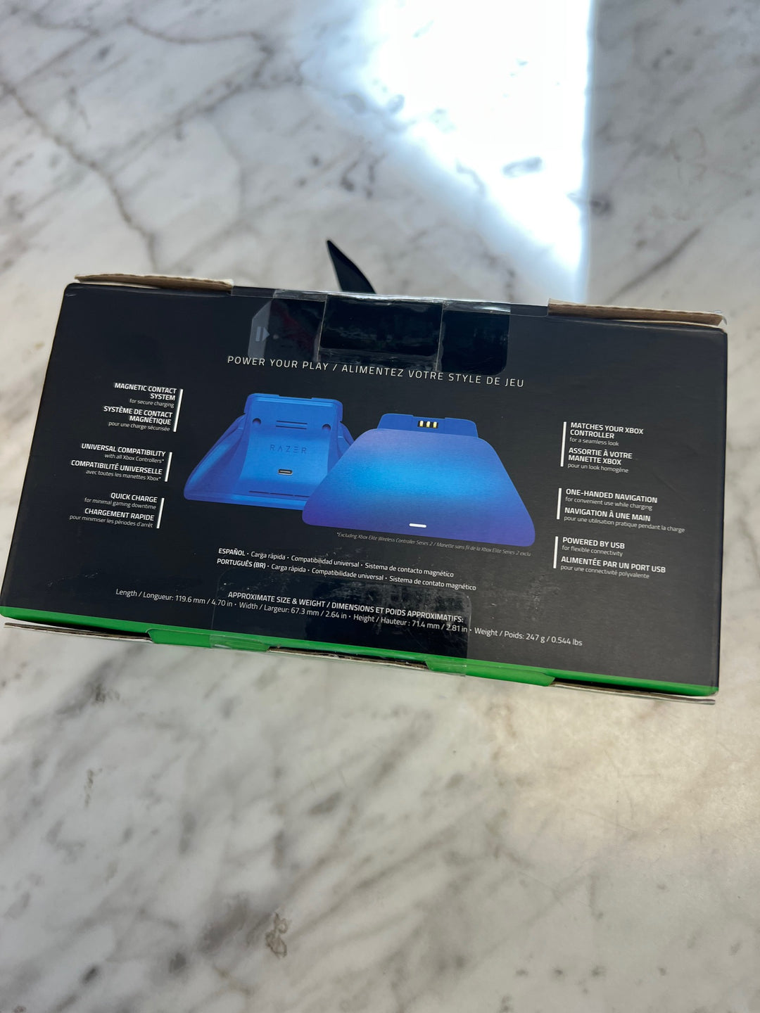 Razer Universal Quick Charging Stand for Xbox Series X, Series S (Aqua Shift) N81825