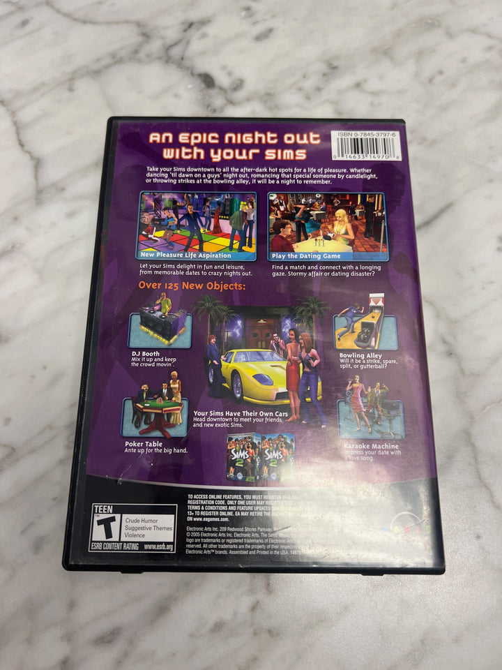 The Sims 2 Nightlife PC Game Complete 2005 Expansion Pack