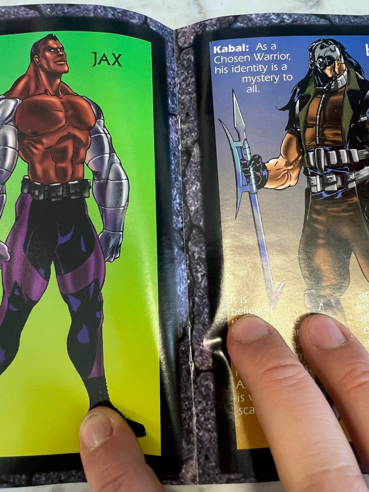 Mortal Kombat 3 for SNES Super Nintendo Manual ONLY MO52725