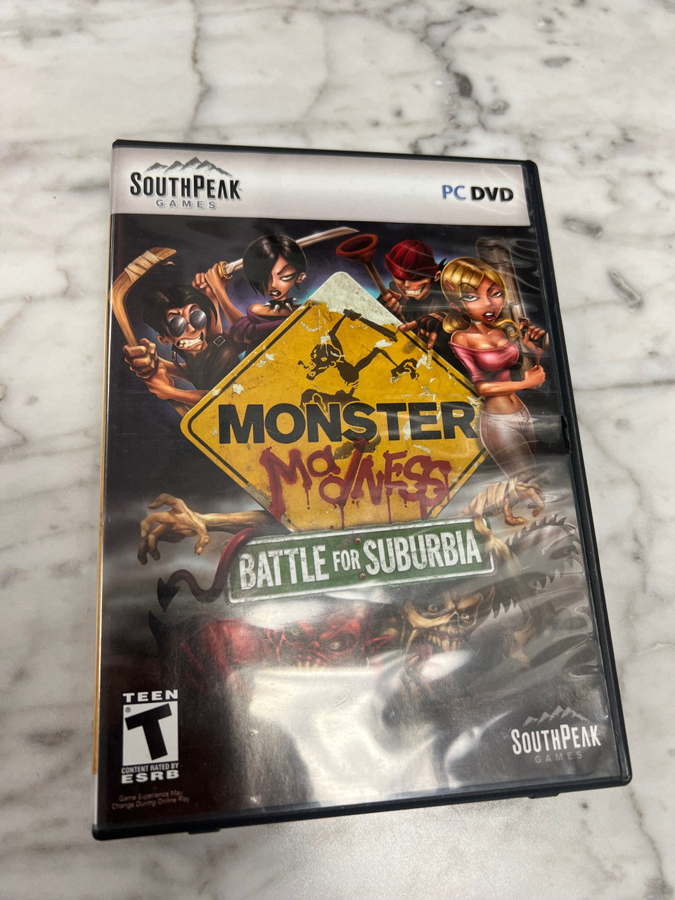Monster Madness: Battle for Suburbia Pc cd Rom game