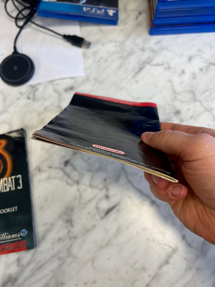 Tetris Attack for SNES Super Nintendo Manual ONLY MO52725