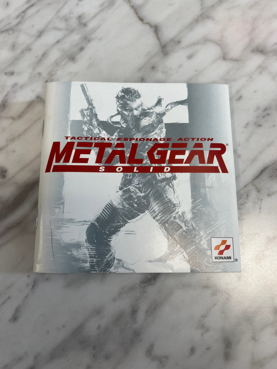 Metal Gear Solid (PC, 2000) Tactical Espionage Action Big Box and Manual used