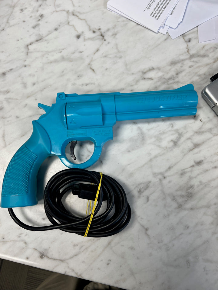 Justifier Light Gun Tested Sega Genesis (for Lethal Enforcers) Tested and Working U81825